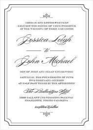 Elegant Script Wedding Invitations Traditional Wedding Invitation Wording Wedding Invitation Wording Examples Script Wedding Invitations