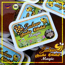 Hasil eksperimen saya lakukan dengan mengunakan sabun. Sabun Madu Kelulut Magic Shopee Magic Blue Natural Deodorant