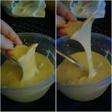 Season the mixture with salt and pepper. 1 Can Campbells Cheddar Cheese Soup 1 Can Green Enchilada Sauce 2 Cups Of Cheddar Home Made Nacho Cheese Stonerfood