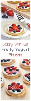 Yogurt Fruity Pizzas Recipe Easy Meals For Kids Fruit Recipes For Kids Food