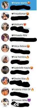 Grupos de telegram de ( Pame Marte - Freydizmar - Paula del Villar -  Diditafit - Micadeboe - Val Herrera - Valerrera - Gabrielle kayla - desire  diaz - Vale Vidal -