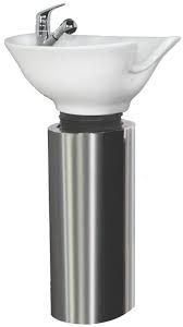 Kaemark Tilt Bowl Shampoo Pedestal Shampoo Bowls Salon Shampoo Bowls Hair Salon Furniture