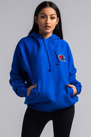 Free shipping on all hoodies. Front View Champion Womens Big C Reverse Weave Pullover Hoodie In Surf The Web Hoodies Womens Champion Clothing Hoodies Womens Pullover