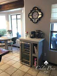 These wine rack plans are made from pvc pipe enclosed in a wood box. When We Bought Our House Our Realtor Got Us This Really Nice 32 Bottle Wine Wine Fridge Cabinet Diy Cabinets Wine Refrigerator Cabinet