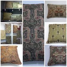 Mission style decorating, although not considered a modern style, is current in its color palette. Arts And Crafts Style Fabrics At The Mission Motif Art And Craft Design Arts Crafts Style Craftsman Style Bedroom