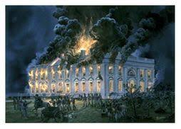 War Of 1812 Burning Of The White House By British Troops Americans Had First Burned The Capitol Of Upper Canada In The War Of 1812 White House American War