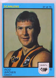Rod Brown ~ Classic Cricket &amp; Football Cards ~ TheBowman11 presents  classic Australian football and cricket cards