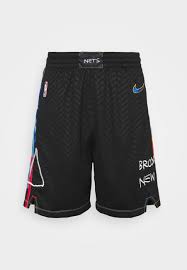 Association featuring a crisp and clean white look, represent brooklyn with the nike association. Nike Performance Nba Brooklyn Nets City Edition Swingman Short Kurze Sporthose Black Royal Blue Schwarz Zalando De