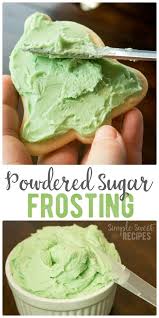 Sweet And So Easy This 4 Ingredient Powdered Sugar Frosting Is My Favorite A Go To Recipe Fo Frosting Recipes Easy Powdered Sugar Frosting Soft Sugar Cookies