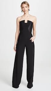 Black Halo Lena Jumpsuit In 2020 Jumpsuit Elegant Black Halo Best Cocktail Dresses