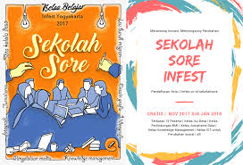 Anak, anti korupsi, bencana, lingkungan, kesehatan, hemat energi, go green, sampah, dengan tema menarik. Infest Afternoon School Sekolah Sore Infest Yogyakarta