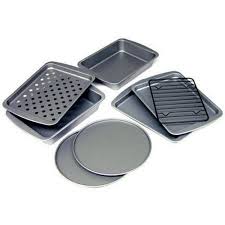 Nordic Ware 4 Piece Nonstick Aluminum Baking Set Toaster Oven Pans Toaster Oven Bakeware Toaster Oven Cooking