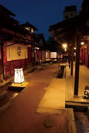 山代 温泉 街並み