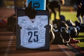 Wallkill High School football honors fallen Miguel Lugo