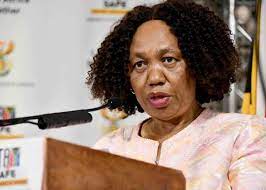 Basic education minister angie motshekga says she's pleased with the milestone in the vaccination drive, which targeted 582 000 people. Angie Motshekga As A Sector We Are Ready For Schools To Reopen