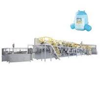 Full Servo Three-Piece Disposable Baby Diaper Pull up Pants Production Line  Machines