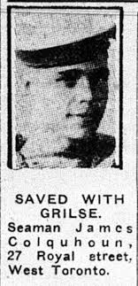 James Colquhoun, Seaman, RNCVR