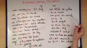 fransizca dersler telaffuz okuma kurallari 1 youtube