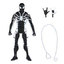Marvel Hasbro Legends Series Spider-Man 15-cm Future Foundation Spider-Man  (Stealth Suit) Action Figure Toy, Includes 4 Accessories, Multicolor,F3454  : Amazon.co.uk: Toys & Games