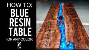 Home products epoxy round table. How To Make A Blue Resin Table Diy Epoxy Table Diy Projects Youtube