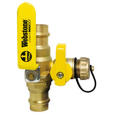 Webstone H-80614 1" Press Pro-Pal Full Port Brass Ball Valve ...
