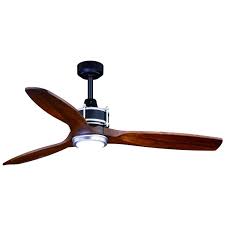 Best industrial ceiling fans in the market. Vaxcel Curtiss 52 In Black And Silver Industrial Indoor Outdoor Wood Ceiling Fan With Led Light Kit And Remote Walmart Com Walmart Com