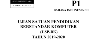 Inilah pembahasan lengkap terkait kunci jawaban buku detik detik kelas 6 20192020 bahasa indonesia. Kumpulan Soal Ujian Satuan Pendidikan Berbasis Komputer Uspbk Sd Mi Tahun 2019 2020 Lengkap Kunci Jawaban Mariyadi Com