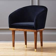Shop Viceroy Sapphire Blue Velvet Chair Ready To Linger Over Good Wine And Great Friends Our Ret Blue Velvet Chairs Velvet Dining Chairs Modern Dining Chairs