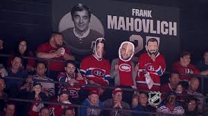 Montreal canadiens mascot youppi celebrates its 40th birthday during an nhl hockey game between the canadiens and the colorado avalanche in montreal, saturday, january 12, 2019. Gif Nhl Fans Canadiens Fans Nhl Animated Gif On Gifer