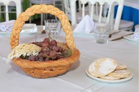 Una Canasta De Pan Original Para Tu Centro Centros De Mesa Adornos Para Comunion Primera Comunion Decoracion