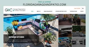Epoxy flooring and garage storage in orange county. Jacksonville Garage Organization And Outdoor Concepts Florida Garage Patio