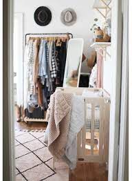 If you have a spare closet (we didn't) turn it into a mini nursery. Sharing Master Bedroom With Baby Nursery Design Studio
