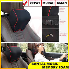 Bantal terbuat dari bahan yang lembut, membuat leher anda menjadi relax walaupun mobil berguncang. Bantal Headrest Memory Foam Bantal Leher Memory Foam High Quality Modifikasi Market