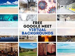 Users can either choose a virtual background before the meeting starts or can choose one during an ongoing video call. Free Google Meet Virtual Backgrounds To Improve Your Video Calls By Cboardinggroup Medium