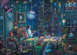 Howl S Room In Moving Castle Ghibli Art Studio Ghibli Art Castle Art