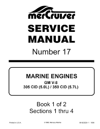 Mercruiser Marine Engines 350 Magnum Mpi Tournament Ski Service Repair Manual Of745537 Ok000000 1 By Kfmsd7ueu Issuu