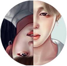 This is a poster of bts jimin's fan art wearing a chanel hat :)💜💜💜. Bts Jikook Jungkook Jimin Fanart Freetoedit Full Size Png Download Seekpng