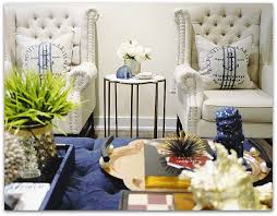I think this is the single most important element in making a room feel luxurious. My Love For Navy Blue And The Next Big Plan Classy Glam Living