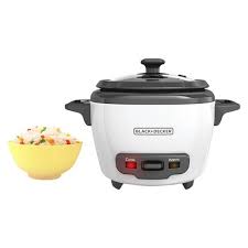 Cover pot and allow to completely. Black Decker 3 Cup Electric Rice Cooker White Rc503 Target