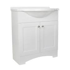 There are over 56 special value prices on glacier bay bathroom vanities. Glacier Bay Del Mar 30 In W X 36 In H X 19 In D Bathroom Vanity In White With Cultured Marble White Vanity Top Not Used Kx Real Deals St