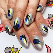 Go with a bold red or a dusky blue for autumn. New Year S Nail Art Nail Art Ideas