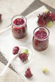 洛神花果醬roselle jam食譜 甜琛廚房 recipe roselle jam condiment recipes fresh food