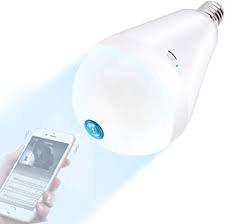 Security cameras can come in handy for many scenarios, especially when you have children running around your home while you're gone. Amazon Com Light Bulb Camera Wifi 1080p Hd 360 Fisheye Wireless Security Camera Home Led Light Cameras Motion Detection Night Vision Electronics