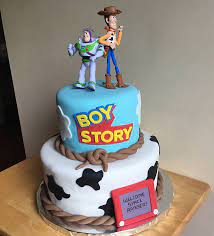 Your toy story sheet cake topper will bond with the icing, and then you can easily cut it with a knife. Sonnet Bakery On Twitter Toy Story Baby Shower Cake