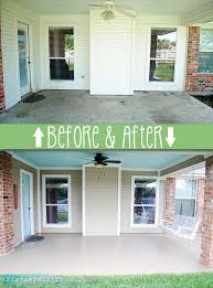 150 Of The Best Curb Appeal Ideas For 2020 A Nest With A Yard Patio Flooring Porch Flooring Porch Makeover