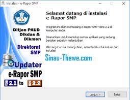 pembaharuan update database ke versi 3.72 pembaharuan membuka filter keaktifan ptk dan gelar akademik untuk pengambilan data guru Cara Instal E Rapor Smp Versi 2 2 Tahun 2020 Sinau Thewe Com