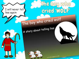 The boy who cried wolf. The Boy Who Cried Wolf Elsa Support For Emotional Literacy