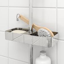 .single bowl kitchen sink sink accessories sink basket sink brush sink brush holder sink caddy sink catcher sink colander sink colander basket sink colander stainless steel sink corner strainer. Brogrund Chrome Plated Shower Shelf 25x4 Cm Ikea