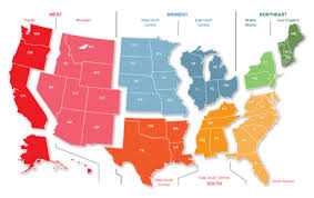 52 Distinct Usps Priority Zones