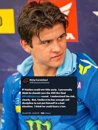 🤟🤯Ricky Carmichael says Deegan should race Budds